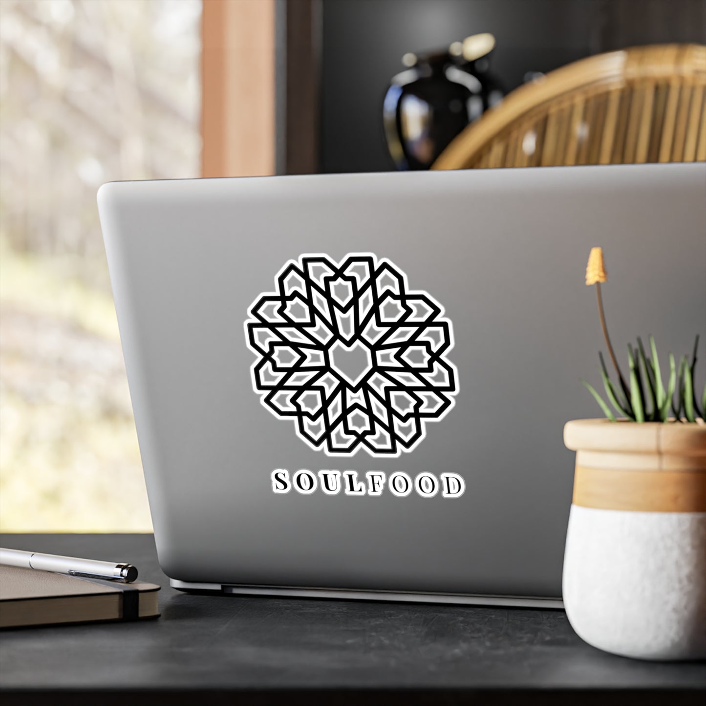 Black SoulFood Vinyl Decal