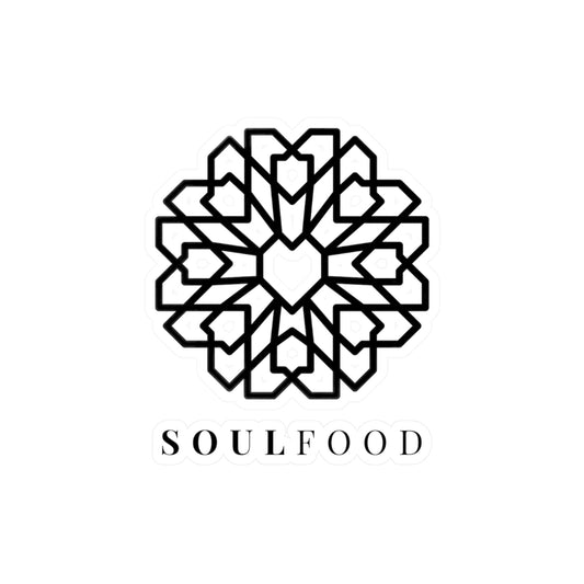 Black SoulFood Vinyl Decal