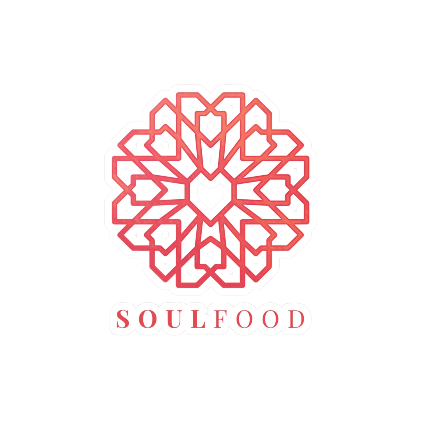 Red SoulFood Vinyl Decals