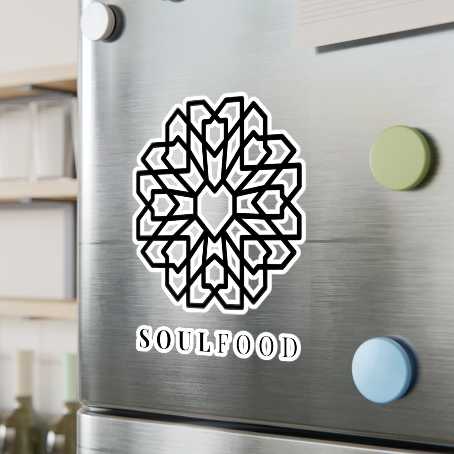 Black SoulFood Vinyl Decal