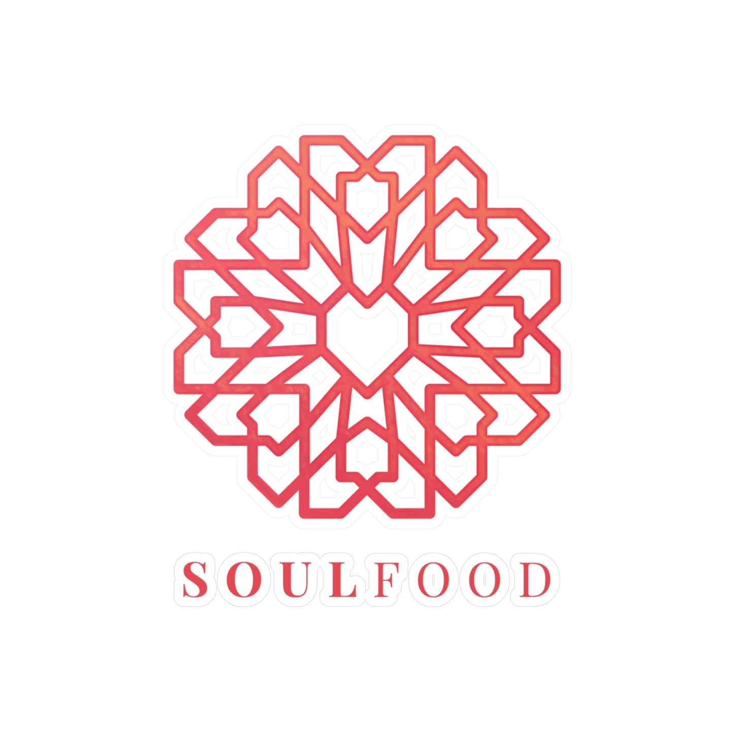 Red SoulFood Vinyl Decals