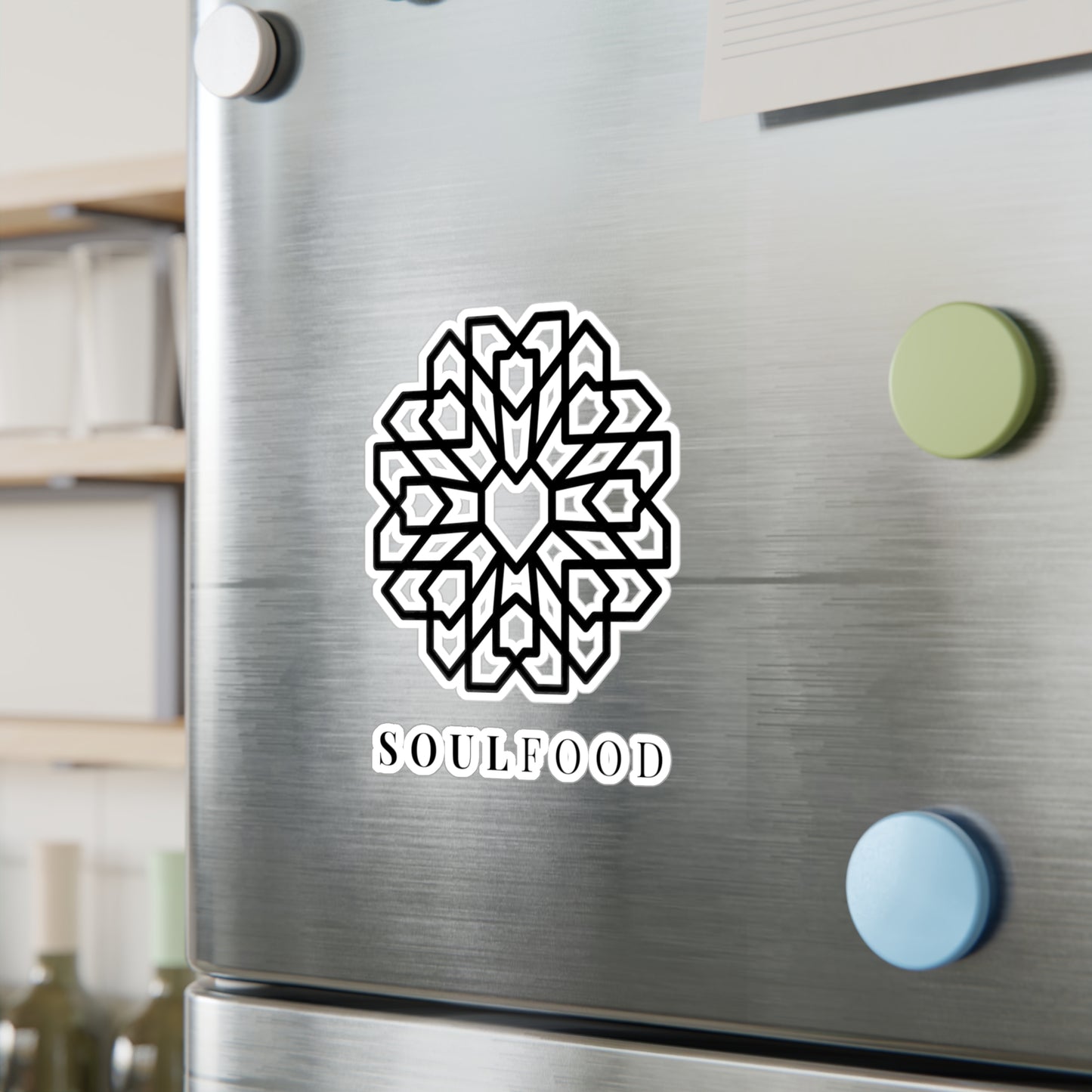 Black SoulFood Vinyl Decal