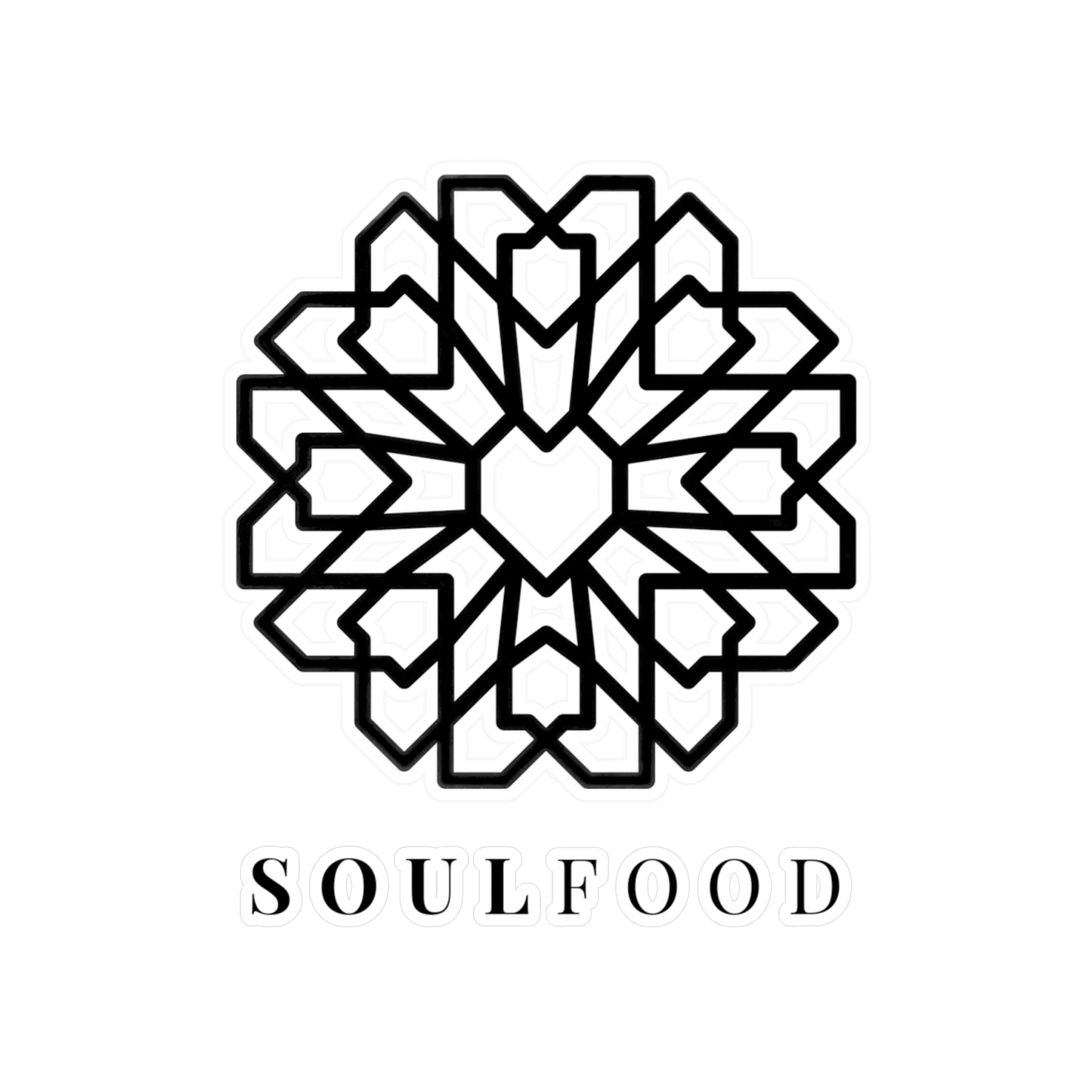 Black SoulFood Vinyl Decal