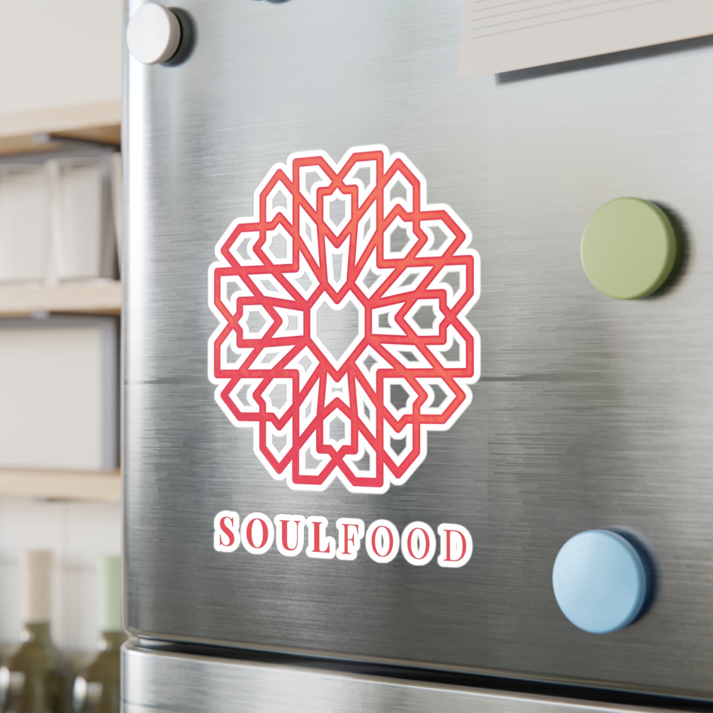 Red SoulFood Vinyl Decals