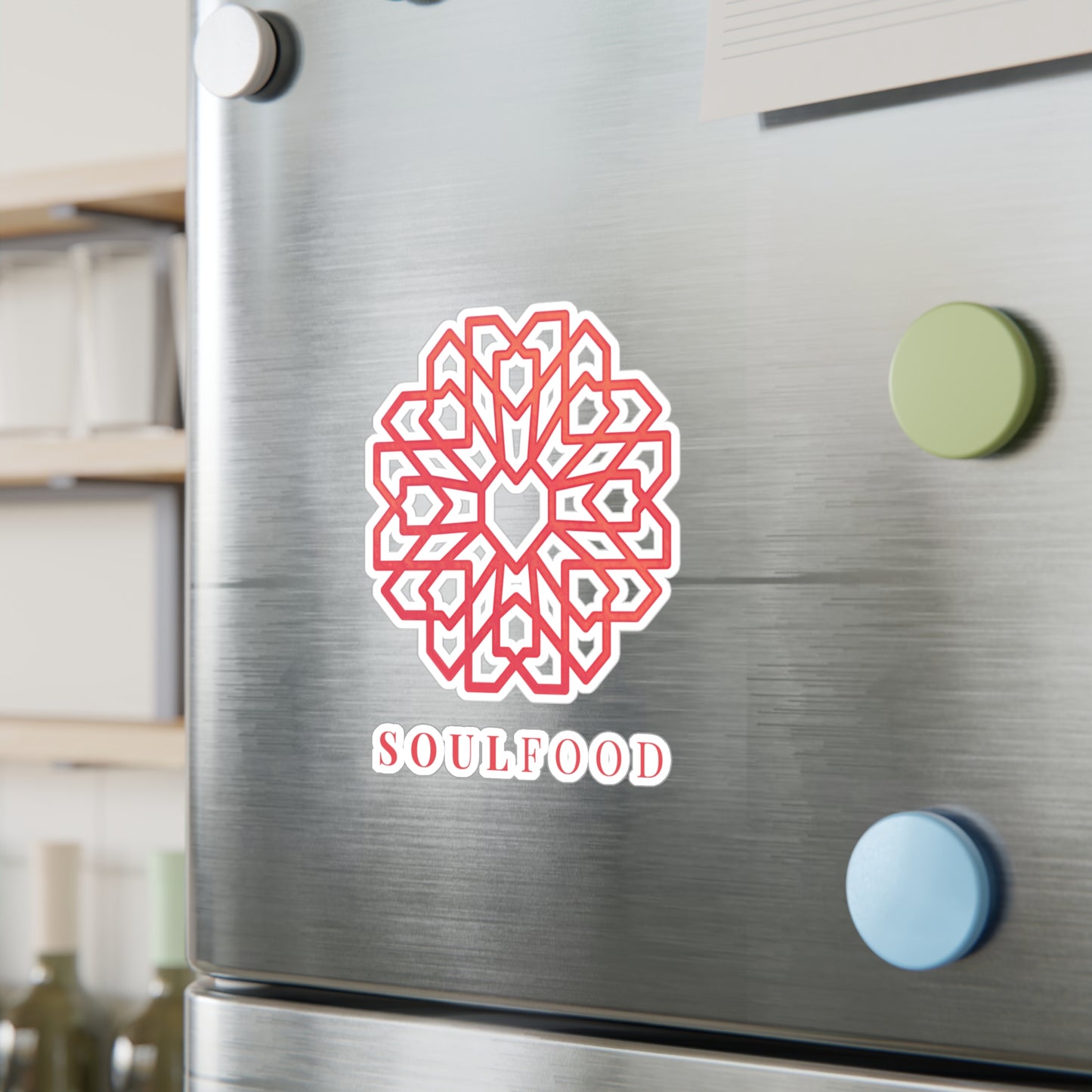 Red SoulFood Vinyl Decals