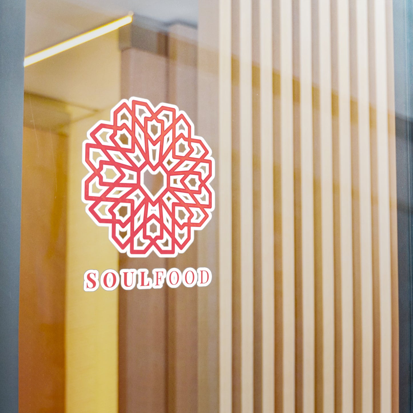 Red SoulFood Vinyl Decals