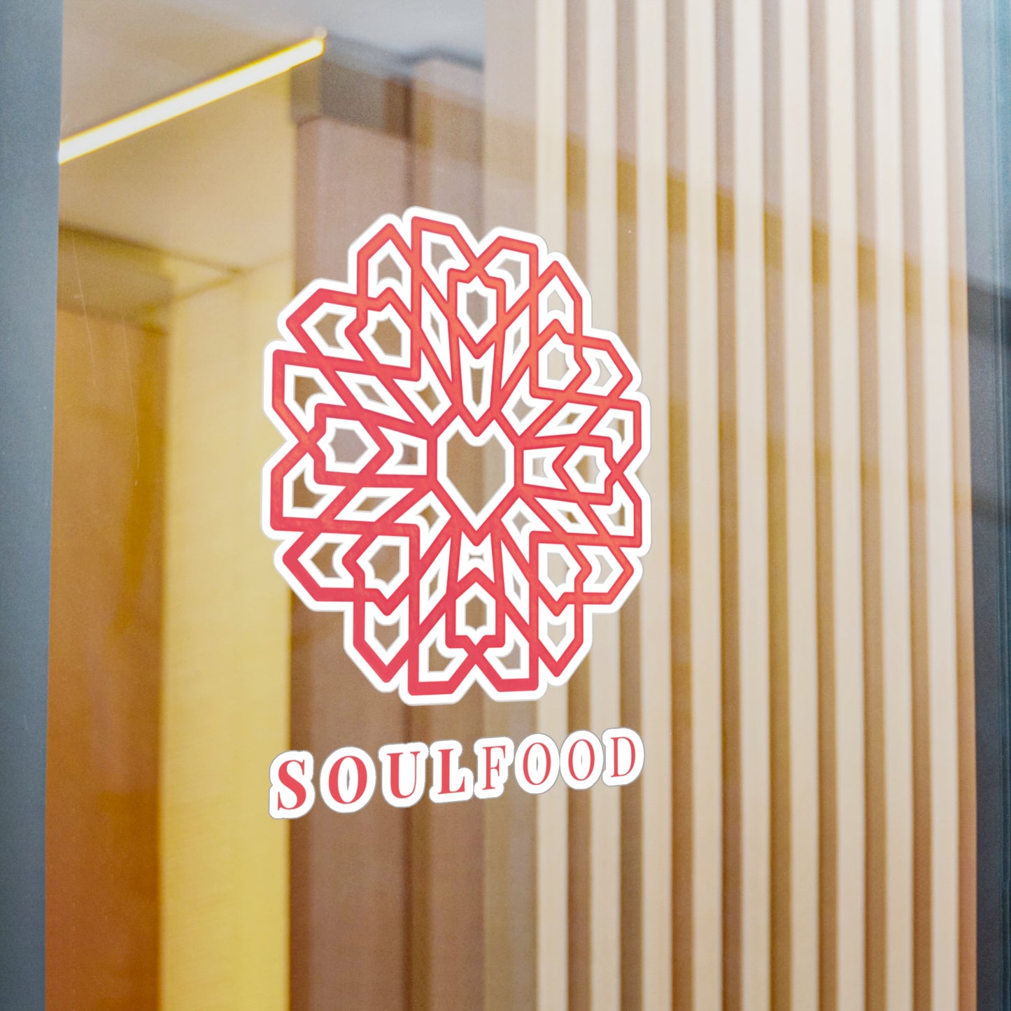 Red SoulFood Vinyl Decals